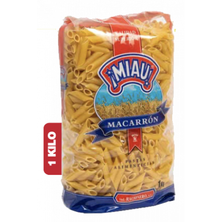 Penne Pasta - Macarrónes Miau 1kg
