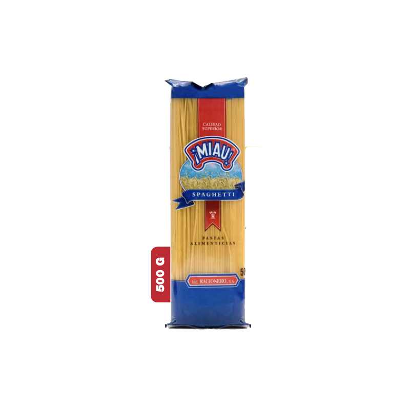 Spaghetti Pasta - Espaguetti Miau 500g Spaghetti Pasta - Espaguetti Miau 500g