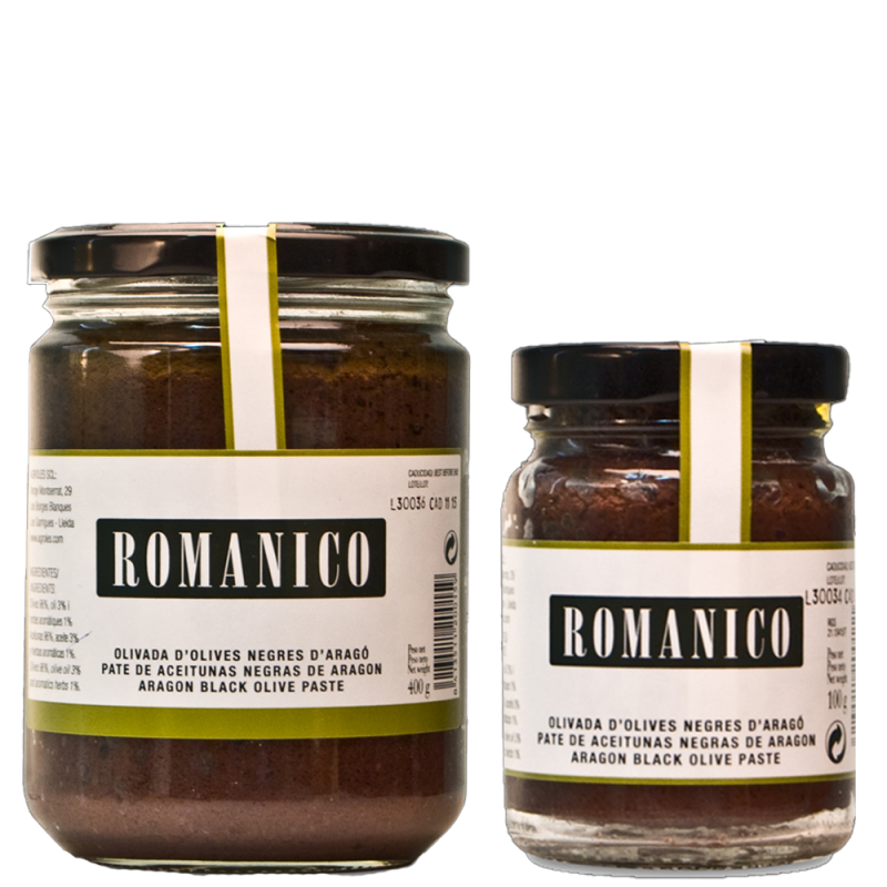 Romanico - Black Olive Pate/Tapenade Romanico - Black Olive Pate/Tapenade