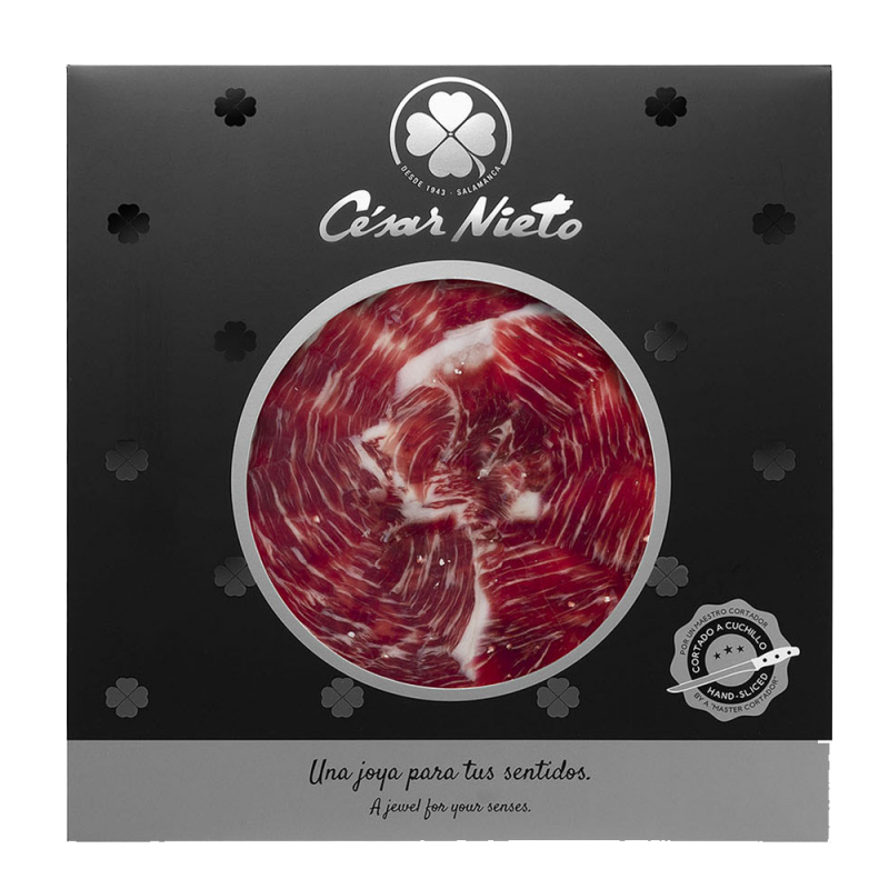 100% Ibérico D.O. Guijuelo – Hand-sliced Acorn-Fed Ham