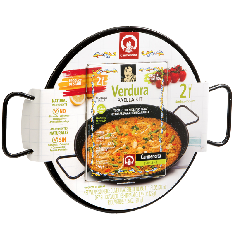 Vegetable Paella kit - 2 pax Vegetable Paella kit - 2 pax