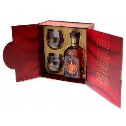 CARDHU 12 YEAR OLD GIFT PACK WITH 2 GLASSES